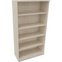 Soennecken Regal 5OH B1000xT442xH1869mm Silberaluminium/Akazie hell 4003969069893 Soennecken