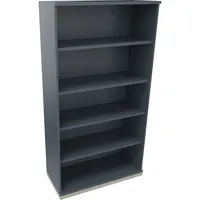 Soennecken Regal 5OH B1000xT442xH1869mm Silberaluminium/Lavagrau 4003969069800 Soennecken