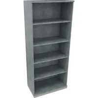 Soennecken Regal 5OH B800xT442xH1869mm Silberaluminium/Beton hell 4003969068810 Soennecken