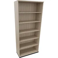 Soennecken Regal 6OH B1000xT442xH2221mm Anthrazit-Metallic/Eiche Natur 4003969070233 Soennecken