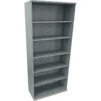 Soennecken Regal 6OH B1000xT442xH2221mm Silberaluminium/Beton hell 4003969070257 Soennecken
