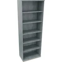 Soennecken Regal 6OH B800xT442xH2221mm Silberaluminium/Beton hell 4003969069381 Soennecken
