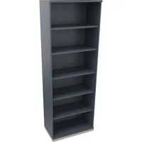 Soennecken Regal 6OH B800xT442xH2221mm Silberaluminium/Lavagrau 4003969069374 Soennecken