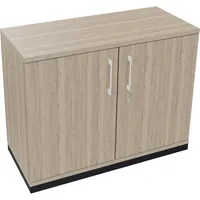 Soennecken Flügeltürenschrank endless 820113271, abschließbar, 2 OH, eiche natur, 100x78,1x44,2cm (BxHxT) 4003969066786 Soennecken