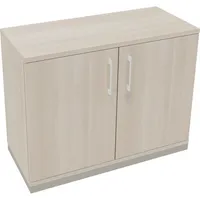 Soennecken Flügeltürenschrank endless 820113372, abschließbar, 2 OH, akazie hell, 100x78,1x44,2cm (BxHxT) 4003969066847 Soennecken