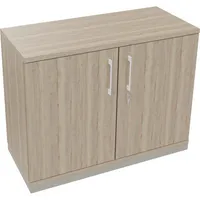 Soennecken Flügeltürenschrank endless 820113371, abschließbar, 2 OH, eiche natur, 100x78,1x44,2cm (BxHxT) 4003969066830 Soennecken