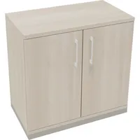 Soennecken Flügeltürenschrank endless 820113672, abschließbar, 2 OH, akazie hell, 80x78,1x44,2cm (BxHxT) 4003969066762 Soennecken