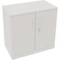 Soennecken Aktenschrank endless 820113701, abschließbar, 2 OH, diamantweiß, 80x78,1x44,2cm (BxHxT) 4003969066700 Soennecken