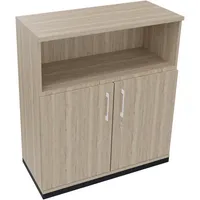 Soennecken Regalschrank endless 820115671, abschließbar, 3 OH, eiche natur, 100x113,3x44,2cm (BxHxT) 4003969068490 Soennecken