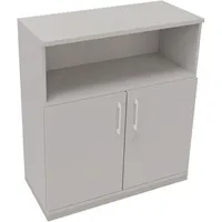 Soennecken Regalschrank endless 820115781, abschließbar, 3 OH, lichtgrau, 100x113,3x44,2cm (BxHxT) 4003969068469 Soennecken