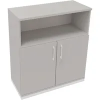 Soennecken Regalschrank endless 820115881, abschließbar, 3 OH, lichtgrau, 100x113,3x44,2cm (BxHxT) 4003969068612 Soennecken