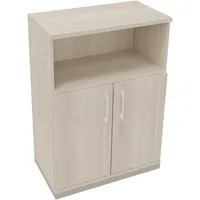 Soennecken Regalschrank endless 820116072, abschließbar, 3 OH, akazie hell, 80x113,3x44,2cm (BxHxT) 4003969068346 Soennecken