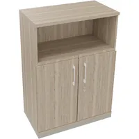 Soennecken Regalschrank endless 820116071, abschließbar, 3 OH, eiche natur, 80x113,3x44,2cm (BxHxT) 4003969068377 Soennecken