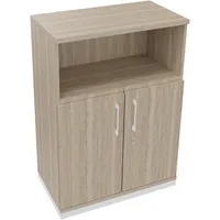 Soennecken Regalschrank endless 820116171, abschließbar, 3 OH, eiche natur, 80x113,3x44,2cm (BxHxT) 4003969068322 Soennecken