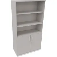 Regalschrank endless 1.000 x 1.869 x 442 mm (B x H x T) verkehrsweiß