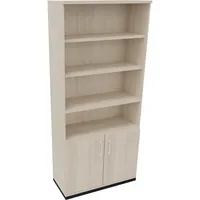 Soennecken Regalschrank endless 820116272, abschließbar, 6 OH, akazie hell, 100x222,1x44,2cm (BxHxT) 4003969068940 Soennecken