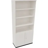 Soennecken Regalschrank endless 820116201, abschließbar, 6 OH, diamantweiß, 100x222,1x44,2cm (BxHxT) 4003969069039 Soennecken