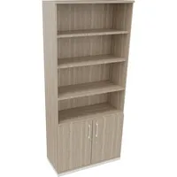Soennecken Regalschrank endless 820116471, abschließbar, 6 OH, eiche natur, 100x222,1x44,2cm (BxHxT) 4003969069107 Soennecken