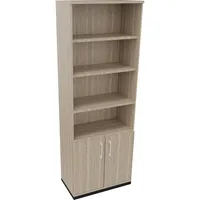 Soennecken Regalschrank endless 820116571, abschließbar, 6 OH, eiche natur, 80x222,1x44,2cm (BxHxT) 4003969069114 Soennecken