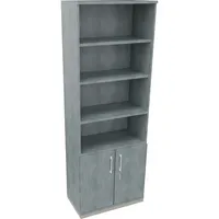 Soennecken Regalschrank endless 820116683, abschließbar, 6 OH, beton hell, 80x222,1x44,2cm (BxHxT) 4003969068261 Soennecken