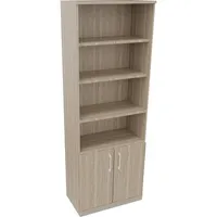 Soennecken Regalschrank endless 820116671, abschließbar, 6 OH, eiche natur, 80x222,1x44,2cm (BxHxT) 4003969068247 Soennecken
