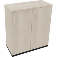 Soennecken Schiebetürenschrank endless 820119572, abschließbar, 3 OH, akazie hell, 100x113,3x44,2cm (BxHxT) 4003969070493 Soennecken