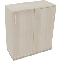 Soennecken Schiebetürenschrank endless 820119672, abschließbar, 3 OH, akazie hell, 100x113,3x44,2cm (BxHxT) 4003969070431 Soennecken