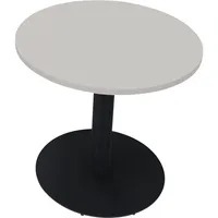 Soennecken Besprechungstisch communication, 72cm (H), 80x80cm (BxT), rund, lichtgrau / anthrazit metallic 4003969065987 Soennecken