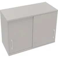 Soennecken Aufsatzschrank endless 820120181, abschließbar, 2 OH, lichtgrau, 100x73,6x44,2cm (BxHxT) 4003969070769 Soennecken