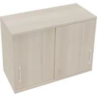 Soennecken Aufsatzschrank endless 820120172, abschließbar, 2 OH, akazie hell, 100x73,6x44,2cm (BxHxT) 4003969070660 Soennecken