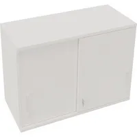 Soennecken Aufsatzschrank endless 820120101, abschließbar, 2 OH, diamantweiß, 100x73,6x44,2cm (BxHxT) 4003969070783 Soennecken