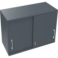 Soennecken Aufsatzschrank endless 820120182, abschließbar, 2 OH, lavagrau, 100x73,6x44,2cm (BxHxT) 4003969070721 Soennecken
