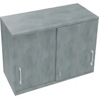 Soennecken Aufsatzschrank endless 820120183, abschließbar, 2 OH, beton hell, 100x73,6x44,2cm (BxHxT) 4003969070806 Soennecken