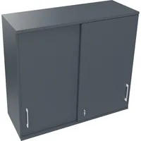 Soennecken Aufsatzschrank endless 820120582, abschließbar, 3 OH, lavagrau, 120x108,8x44,2cm (BxHxT) 4003969070608 Soennecken