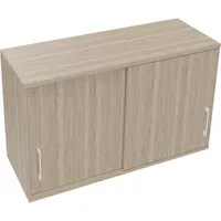 Soennecken Aufsatzschrank endless 820120271, abschließbar, 2 OH, eiche natur, 120x73,6x44,2cm (BxHxT) 4003969070837 Soennecken