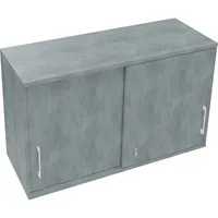 Soennecken Aufsatzschrank endless 820120283, abschließbar, 2 OH, beton hell, 120x73,6x44,2cm (BxHxT) 4003969070851 Soennecken