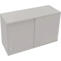 Soennecken Aufsatzschrank endless 820120281, abschließbar, 2 OH, lichtgrau, 120x73,6x44,2cm (BxHxT) 4003969070684 Soennecken