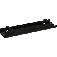 Soennecken Kabelkanal horizontal beidseitig abklappbar für Tische B1200mm sw 4003969062702 Soennecken