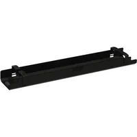 Soennecken Kabelkanal horizontal beidseitig abklappbar für Tische B1400mm sw 4003969062849 Soennecken