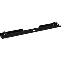 Soennecken Kabelkanal horizontal beidseitig abklappbar für Tische B2000mm sw 4003969062665 Soennecken