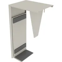 Soennecken PC-Halter Breite/Höhe verstellbar Silberaluminium 4003969081376 Soennecken