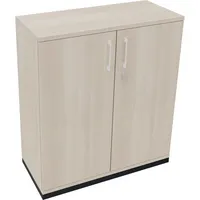 Soennecken Flügeltürenschrank endless 820113872, abschließbar, 3 OH, akazie hell, 100x113,3x44,2cm (BxHxT) 4003969066328 Soennecken