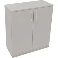 Soennecken Flügeltürenschrank endless 820113981, abschließbar, 3 OH, lichtgrau, 100x113,3x44,2cm (BxHxT) 4003969066564 Soennecken