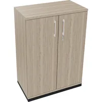 Soennecken Flügeltürenschrank endless 820114171, abschließbar, 3 OH, eiche natur, 80x113,3x44,2cm (BxHxT) 4003969066366 Soennecken
