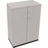 Soennecken Flügeltürenschrank endless 820114181, abschließbar, 3 OH, lichtgrau, 80x113,3x44,2cm (BxHxT) 4003969066502 Soennecken
