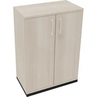 Soennecken Flügeltürenschrank endless 820114172, abschließbar, 3 OH, akazie hell, 80x113,3x44,2cm (BxHxT) 4003969066649 Soennecken