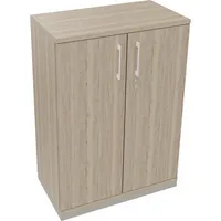 Soennecken Flügeltürenschrank endless 820114271, abschließbar, 3 OH, eiche natur, 80x113,3x44,2cm (BxHxT) 4003969066540 Soennecken