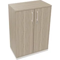 Soennecken Flügeltürenschrank endless 820114371, abschließbar, 3 OH, eiche natur, 80x113,3x44,2cm (BxHxT) 4003969066410 Soennecken