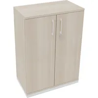 Soennecken Flügeltürenschrank endless 820114372, abschließbar, 3 OH, akazie hell, 80x113,3x44,2cm (BxHxT) 4003969066557 Soennecken