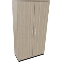 Soennecken Flügeltürenschrank endless 820114471, abschließbar, 5 OH, eiche natur, 100x186,9x44,2cm (BxHxT) 4003969066205 Soennecken